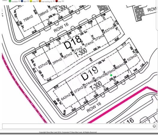 Kavling Tanah untuk Dijual di BSD, Tangerang, Luas 523m2 Kavling Tanah untuk Dijual di BSD, Tangerang, Luas 523m2