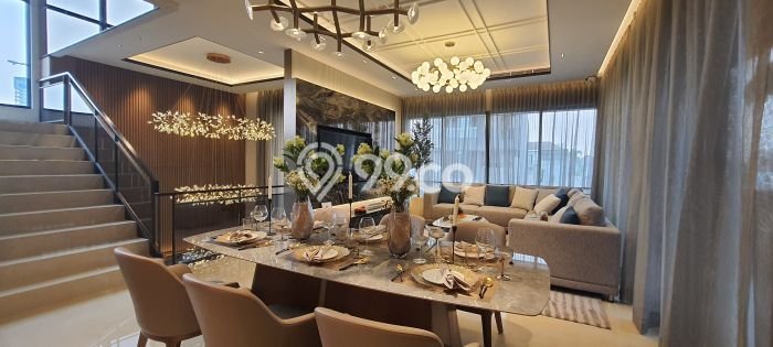 Rumah Elit LB 332m2 Siap Pakai Desain Elegan di Kota Wisata, Jakarta Timur Rumah Elit LB 332m2 Siap Pakai Desain Elegan di Kota Wisata, Jakarta Timur