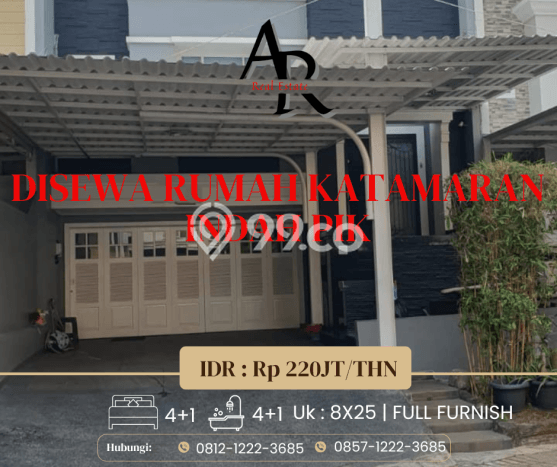 Rumah di Pantai Indah Kapuk, 4 KT, Area Premium, LT 200m2m² LB 350m2m² Rumah di Pantai Indah Kapuk, 4 KT, Area Premium, LT 200m2m² LB 350m2m²