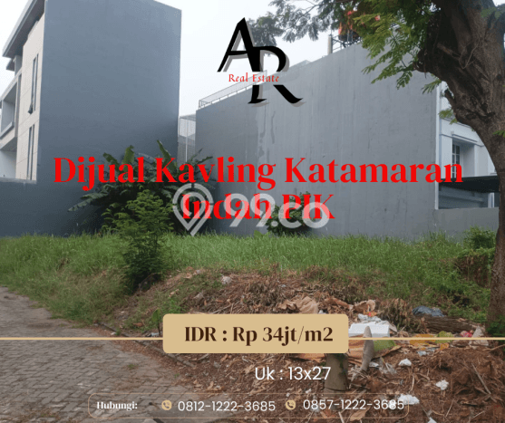 Dijual Tanah di Pantai Indah Kapuk, Luas 351m², Dekat Pantai Indah Kapuk, Jakarta Utara, Jakarta Utara Dijual Tanah di Pantai Indah Kapuk, Luas 351m², Dekat Pantai Indah Kapuk, Jakarta Utara, Jakarta Utara