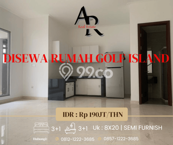 Rumah Kontrakan Jakarta Utara LT 160m2 LB 205m2 Area Pantai Indah Kapuk Rumah Kontrakan Jakarta Utara LT 160m2 LB 205m2 Area Pantai Indah Kapuk
