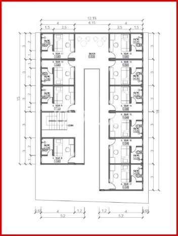 Aset Investasi! Rumah Kost Dijual di Ngaglik, Sleman, 16 KT, 16 KM, Luas 361m2 Aset Investasi! Rumah Kost Dijual di Ngaglik, Sleman, 16 KT, 16 KM, Luas 361m2