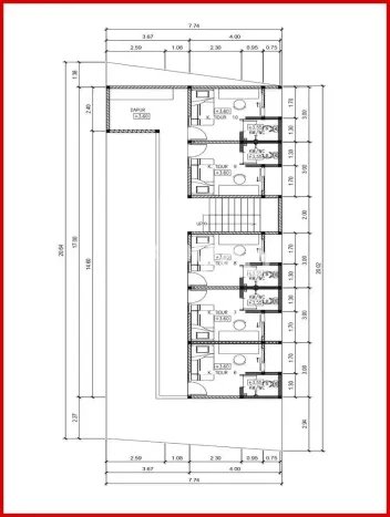 Rumah Kost Dijual di Sleman Yogyakarta Luas 197m2 Rumah Kost Dijual di Sleman Yogyakarta Luas 197m2