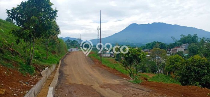 Tanah di Megamendung, Luas 500m², Akses Strategis Tanah di Megamendung, Luas 500m², Akses Strategis