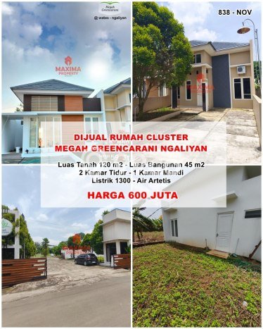 Dijual Rumah Strategis Bagus Punya 2 KT di Ngaliyan Semarang SHM Dijual Rumah Strategis Bagus Punya 2 KT di Ngaliyan Semarang SHM