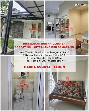 Jarang Ada! Rumah Sewa 2 Kamar Nyaman Siap Huni BSB City Jarang Ada! Rumah Sewa 2 Kamar Nyaman Siap Huni BSB City