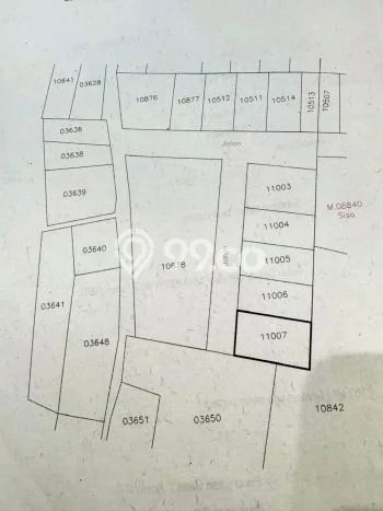 Tanah Dijual di Depok Seluas 103m2 Strategis Tanah Dijual di Depok Seluas 103m2 Strategis