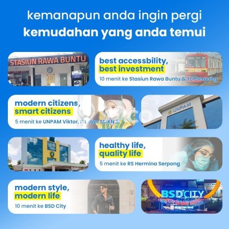 Rumah Modern Cantik 3 Kamar Bisa Langsung Pindah di Serpong Rumah Modern Cantik 3 Kamar Bisa Langsung Pindah di Serpong