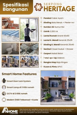 Rumah Modern Cantik 3 Kamar Bisa Langsung Pindah di Serpong Rumah Modern Cantik 3 Kamar Bisa Langsung Pindah di Serpong
