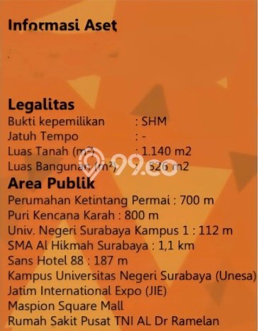 Ready to Use! Luxury House LT 1140m2 Desain Modern di Ketintang Ready to Use! Luxury House LT 1140m2 Desain Modern di Ketintang