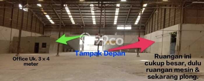 Unit Gudang Dijual di Tangerang LT 2920m2 & LB 1700m2 Unit Gudang Dijual di Tangerang LT 2920m2 & LB 1700m2