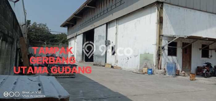 Unit Gudang Dijual di Tangerang LT 2920m2 & LB 1700m2 Unit Gudang Dijual di Tangerang LT 2920m2 & LB 1700m2