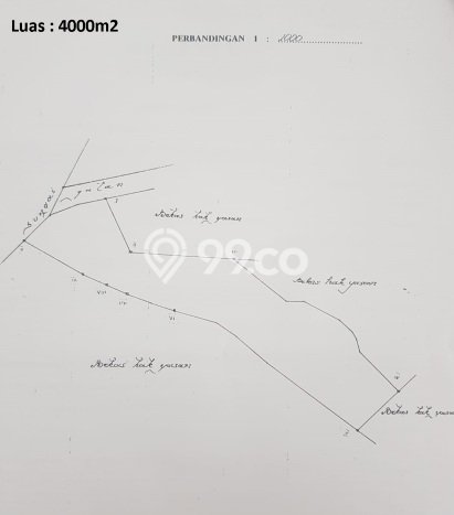 Lahan untuk Dijual di Prigen Pasuruan Luas 9251m2 Lahan untuk Dijual di Prigen Pasuruan Luas 9251m2