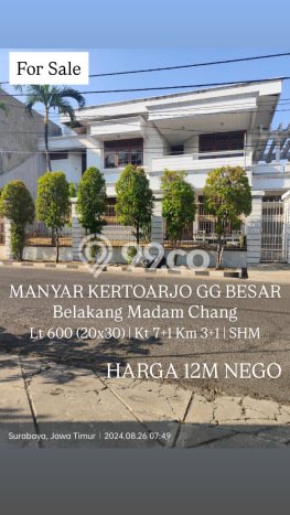 Hot Offer Hunian Premium Ideal dan Luas di Mulyorejo, Surabaya Hot Offer Hunian Premium Ideal dan Luas di Mulyorejo, Surabaya