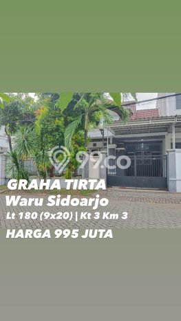 Rumah Modern 3 KT di Waru Surabaya Unfurnished Rumah Modern 3 KT di Waru Surabaya Unfurnished