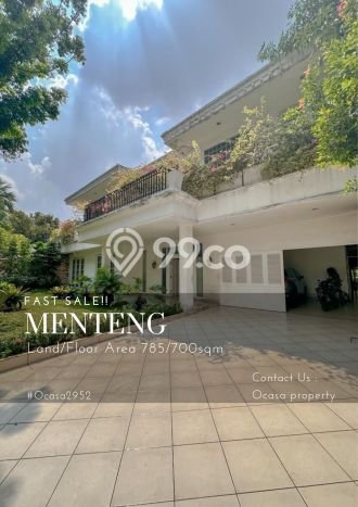 Rumah Mewah Siap Huni LT 785m2 di Menteng, Jakarta Pusat Rumah Mewah Siap Huni LT 785m2 di Menteng, Jakarta Pusat