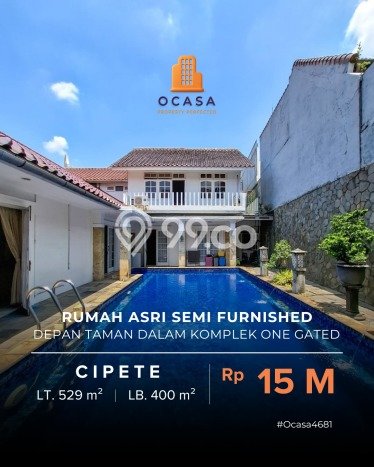 Rumah Elit Modern Siap Huni di Cipete Jakarta Selatan Rumah Elit Modern Siap Huni di Cipete Jakarta Selatan