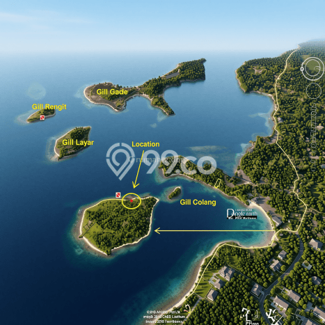 Dijual Tanah Lokasi Gili Asahan, Lombok Barat Seluas 390270m2 Dijual Tanah Lokasi Gili Asahan, Lombok Barat Seluas 390270m2