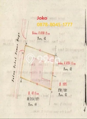Lahan Kosong Dijual di Jakarta Selatan dengan Area 611m2 Lahan Kosong Dijual di Jakarta Selatan dengan Area 611m2