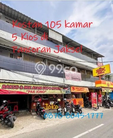 Kost Dijual Lokasi Pancoran, Jakarta Selatan, 110 KT, 110 KM, 2115m2 Kost Dijual Lokasi Pancoran, Jakarta Selatan, 110 KT, 110 KM, 2115m2