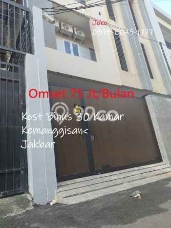 Kost Dijual Lokasi Strategis Kemanggisan Jakarta Barat 30 Kamar Tidur Kost Dijual Lokasi Strategis Kemanggisan Jakarta Barat 30 Kamar Tidur