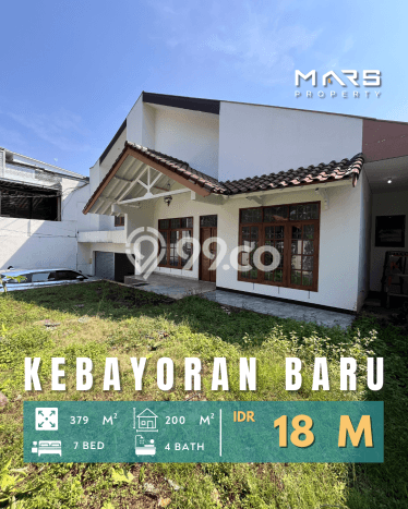 Rumah Bisa KPR LT 379m² di Kebayoran Baru, Bebas Banjir, Jakarta Selatan Rumah Bisa KPR LT 379m² di Kebayoran Baru, Bebas Banjir, Jakarta Selatan