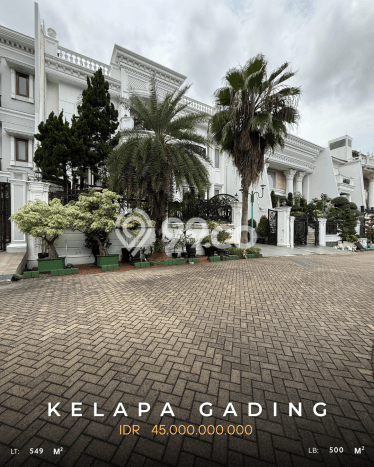Vila Nyaman Kawasan Kelapa Gading, Dimensi 549m2m², View Indah sekitar Vila Nyaman Kawasan Kelapa Gading, Dimensi 549m2m², View Indah sekitar