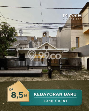 Ready to Use! Luxury House LT 232m2 Desain Modern di Gandaria Ready to Use! Luxury House LT 232m2 Desain Modern di Gandaria