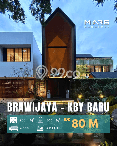 Rumah Lokasi Strategis di Kebayoran Baru, Jakarta Selatan, LT 634m² LB 800m² Rumah Lokasi Strategis di Kebayoran Baru, Jakarta Selatan, LT 634m² LB 800m²