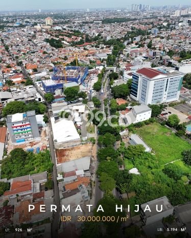 Tanah Siap Bangun Dijual di Jakarta Selatan Punya Luas 926m2 Tanah Siap Bangun Dijual di Jakarta Selatan Punya Luas 926m2