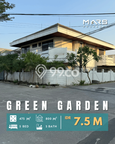 HUNIAN BERKELAS! Rumah Exclusive Green garden, Jakarta Barat, Luas Tanah 475m² LB 800m² HUNIAN BERKELAS! Rumah Exclusive Green garden, Jakarta Barat, Luas Tanah 475m² LB 800m²