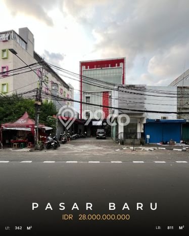 Hotel Strategis Kawasan , Luas 811m2m², Kawasan Bisnis Hotel Strategis Kawasan , Luas 811m2m², Kawasan Bisnis
