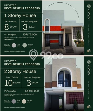 Rumah di Kawasan Merjosari, Lingkungan Elite 2 KT Rumah di Kawasan Merjosari, Lingkungan Elite 2 KT