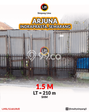 Tanah Siap Bangun Dijual di Semarang Punya Luas 210m2 Tanah Siap Bangun Dijual di Semarang Punya Luas 210m2