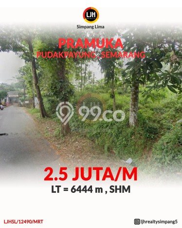 Tanah Investasi Dijual di Semarang Punya Luas 6444m2 Tanah Investasi Dijual di Semarang Punya Luas 6444m2