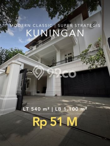 Dijual Rumah Luas Elegan Dengan View Eksklusif di Kuningan, Jakarta Selatan Dijual Rumah Luas Elegan Dengan View Eksklusif di Kuningan, Jakarta Selatan