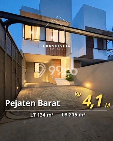 Rumah Elit Modern Tanpa Renovasi di Pejaten Jakarta Selatan Rumah Elit Modern Tanpa Renovasi di Pejaten Jakarta Selatan