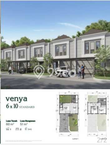Rumah LT 60m² / LB 51m² Fasilitas Gym di Karawang Timur, Karawang Rumah LT 60m² / LB 51m² Fasilitas Gym di Karawang Timur, Karawang