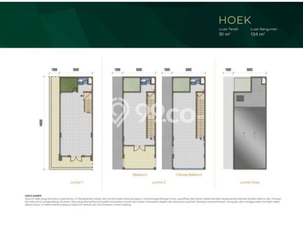 Ruko Dijual di Prime Area Bekasi Luas 124m2 Ruko Dijual di Prime Area Bekasi Luas 124m2
