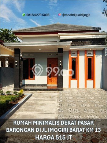 Dijual Cepat Rumah Bagus Siap Huni LB 70m2 di Jetis, Bantul Dijual Cepat Rumah Bagus Siap Huni LB 70m2 di Jetis, Bantul