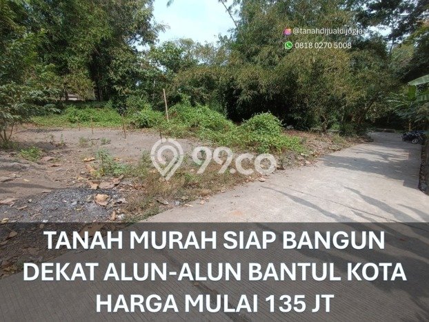 Tanah untuk Dijual Lokasi Bantul, Bantul Luas 101m2 SHM Tanah untuk Dijual Lokasi Bantul, Bantul Luas 101m2 SHM