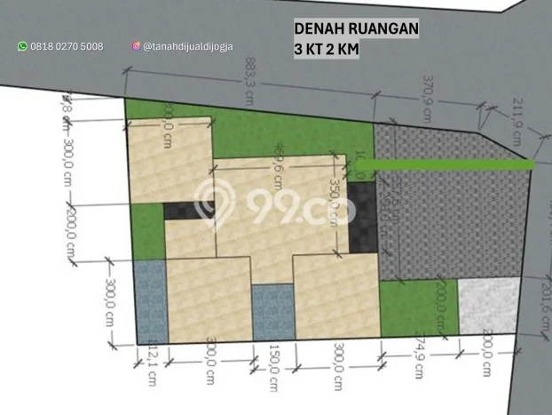Hunian Cantik Modern Lb 60m2 di Kasihan, Bantul Hunian Cantik Modern Lb 60m2 di Kasihan, Bantul