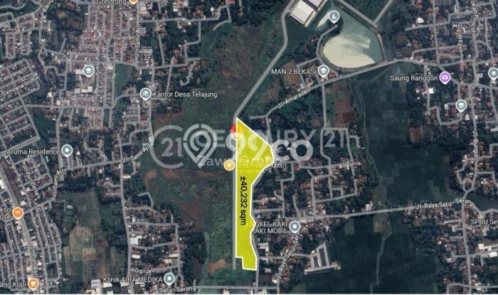 Dijual Tanah di , Luas 40232m2m², Area Potensial, Kontur Rata Dijual Tanah di , Luas 40232m2m², Area Potensial, Kontur Rata