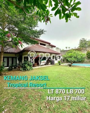 Ready to Use! Premium House LT 870m2 Desain Modern di Kemang Ready to Use! Premium House LT 870m2 Desain Modern di Kemang
