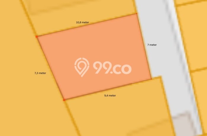 Untuk Dijual Tanah di Jakarta Selatan, Luas 72m2 SHM Untuk Dijual Tanah di Jakarta Selatan, Luas 72m2 SHM