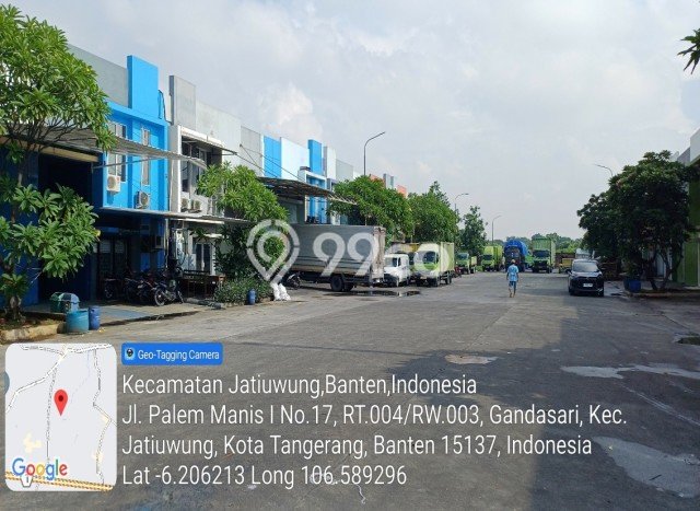 Untuk Dijual! Gudang di Gandasari Tangerang LT 315m2 / LB 315m2 Kawasan Bisnis Untuk Dijual! Gudang di Gandasari Tangerang LT 315m2 / LB 315m2 Kawasan Bisnis