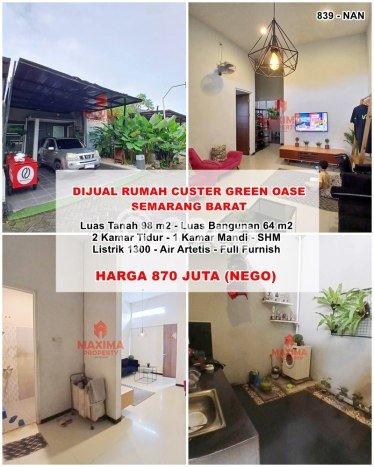 Rumah Modern Minimalis 2 KT Siap Huni di Semarang Barat Rumah Modern Minimalis 2 KT Siap Huni di Semarang Barat