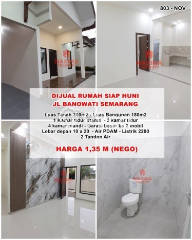 Hunian Cantik Modern Lb 180m2 di Semarang Utara, Semarang Hunian Cantik Modern Lb 180m2 di Semarang Utara, Semarang