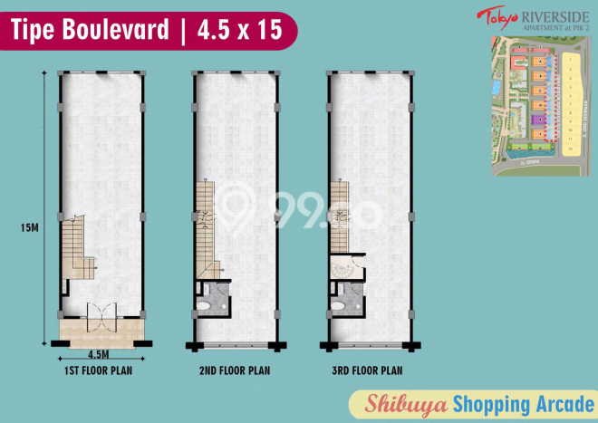 Ruko Dijual di Prime Area Jakarta Utara Luas 202m2 Ruko Dijual di Prime Area Jakarta Utara Luas 202m2