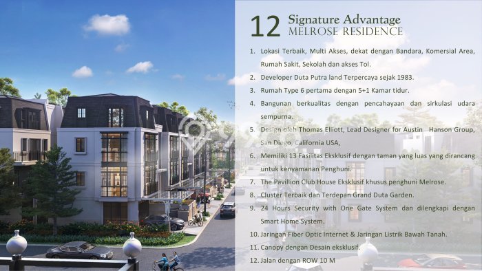 Dijual Rumah Luas Elegan Dengan View Cantik di Duta Garden, Tangerang Dijual Rumah Luas Elegan Dengan View Cantik di Duta Garden, Tangerang